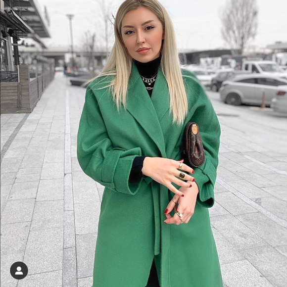 Last🔥Zara voluminous sleeve coat bloggers favor… - Picture 11 of 16